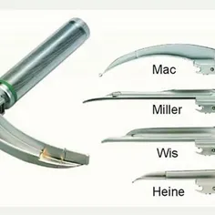 انواع تیغه لارنگوسکوپ