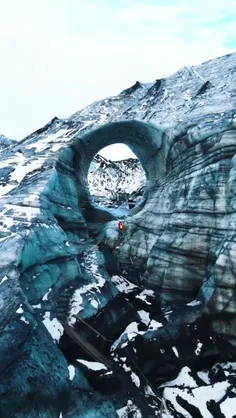 غار یخی آتشفشان کاتلا، ایسلند