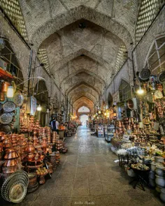 بازار مسگرها در میدان امام، اصفهان