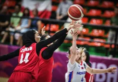 ادامه قدرت‌نمایی بانوان بسکتبالیست در کاپ آسیا با شکست مغ