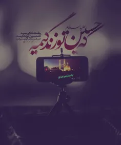 #خوشبختی-یعنی-تو زندگیت-امام حسین و-داری..