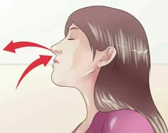 قبل از غذا خوردن 9 نفس عمیق بکشید 
