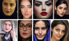 زیباترین دختران ایرانی در یک قاب 