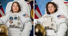 دیروز ناسا  برای اولین بار یک پیاده روی فضایی تمام زنانه 