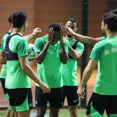 📸حضورداداشم درتمرین سه شنبه شب الاهلی قطر&💚