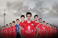 دلاور مردان تیم ملی والیبال جمهوری اسلامی ایران