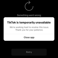 بچه ها تیک تاک یه مشکل داره