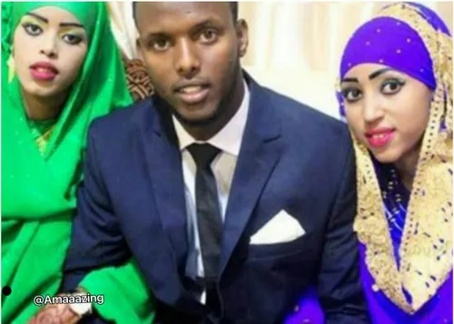 این جوان اهل سومالی در یک روز با دختر عمه و دختر عموش ازد