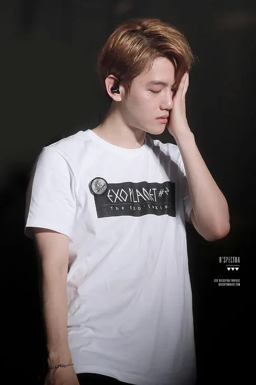 baekhyun crying my love