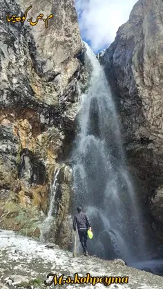 آبشار زیبایی دربند سر❤️🦋