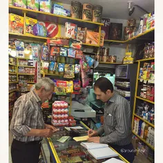 You know you're in #Tehran when you enter a #supermarket 
