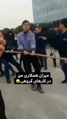 میزان همکاری من در کار های گروهی🤣😂🗿