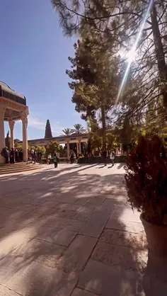 #حافظیه #شیراز پرچم شهرمون بالا🥰❤️