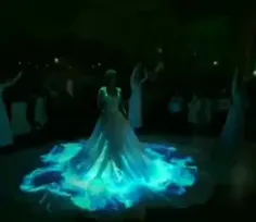 نور پردازی لباس عروس***بسیار زیبا***
