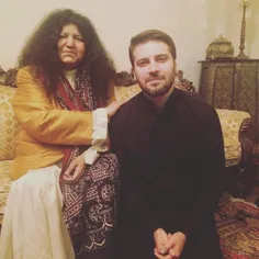 With the legendary Sufi singer Abida Parveen Ji. A truly 