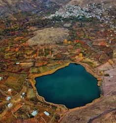 نمایی زیبا از #الموت قزوین و دریاچه اوان #ایران قشنگم