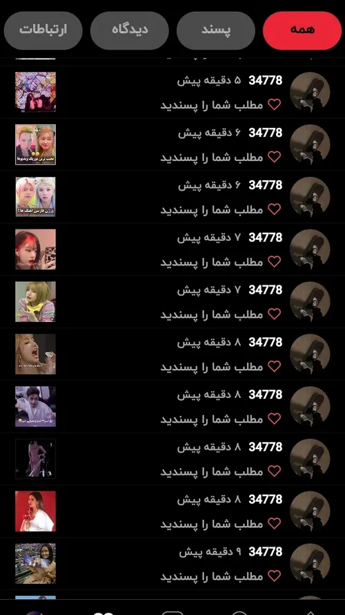 ممنون از لایکات کیوت💋💓