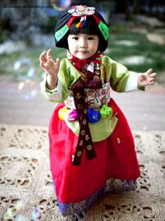 عکس بچه های کره ای
