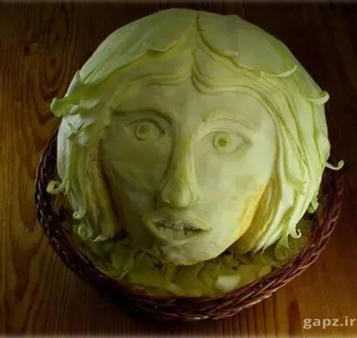 هنرمندی با سبزیجات