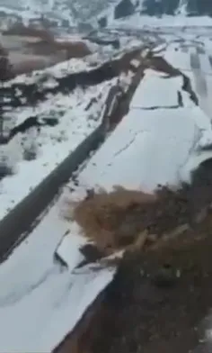 ⭕️‌ وضعیت عجیب یک بزرگراه در ترکیه پس از زلزله!