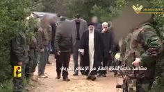 🎥حزب‌الله لبنان ویدیویی از دیدار شهید رئیسی با رزمندگان ح