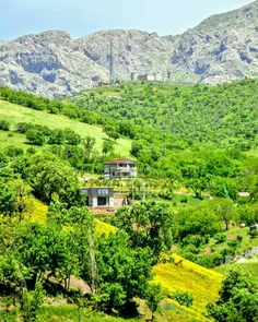 کرمانشاه . طبیعت زیبا و سرسبز منطقه گردشگری چشمه میران در