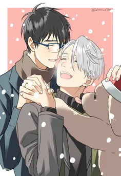 یوری و ویکتور😻  #yuri_on_ice