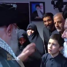 دیدار خانوادهٔ شهید رئیسی با رهبر انقلاب در حاشیهٔ مراسم 