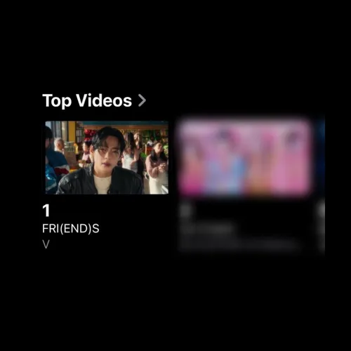 ام وی اهنگ FRI(END)S با رتبه 1 در چارت Top MV اپل میوزیک 