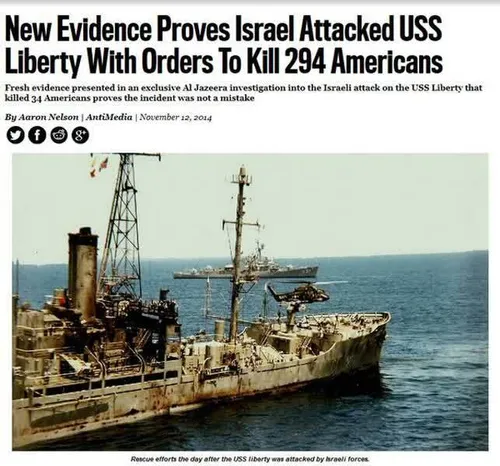 🔴وقتی اسرائیل کشتی آمریکایی USSLiberty را بمباران کرد ۳۴ 