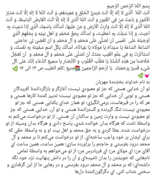 ان شاءالله به حق همین روزای عزیز حاجت همه براورده شه🙏🏻💫♥️