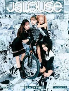 عکس گروه blackpink برای مجله چینی jalouse