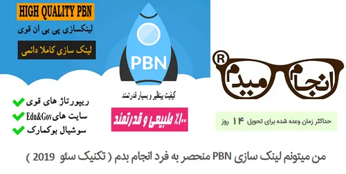 من میتونم لینک سازی PBN منحصر به فرد انجام بدم ( تکنیک سئ