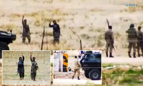 ارتباط گارد مرزی ترکیه با اعضای داعش