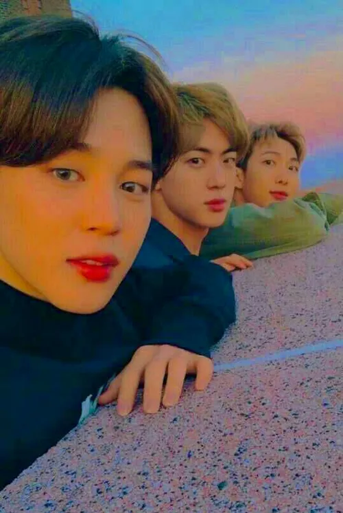 ❤jimin and jin and RM❤