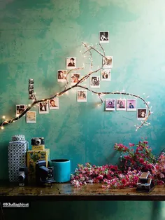 درخت#خاطرات عکسهاتون رو به این صورت به نمایش بگذارید#خلاق