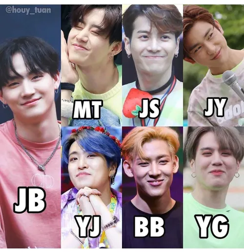 گاتسون کیپاپ 😍 💚 ✌ گات سون کیپاپر got7 kpop kpoper