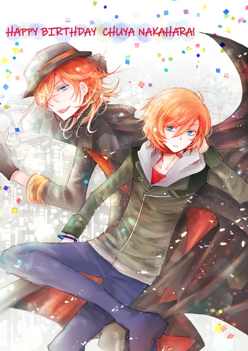 中原中也🍁 chuuya nakahara🎃 bsd fan art🍥 pixiv🍬 anime fan art🍪