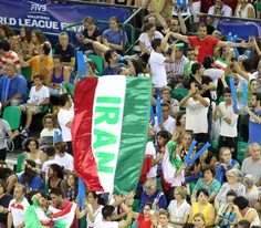 هواداران تیم ملی والیبال کشورمان در دیدار ایران 3- برزیل1