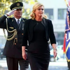 این خانم (☝️) رئیس جمهور کرواسی هستند کسی که  هواپیمای تش
