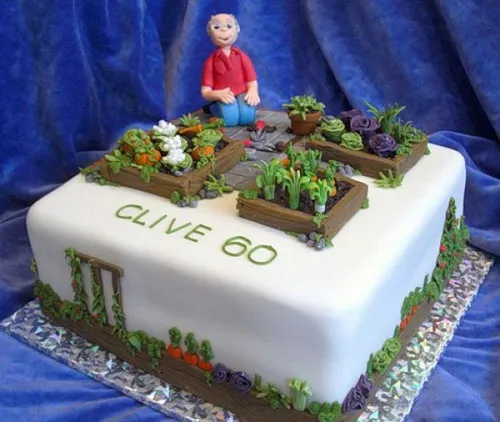 کیک تولد طبیعت