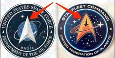 رونمایی از لوگوی نیروی فضایی آمریکا و شباهت زیاد آن به طر