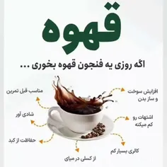 خواص قهوه