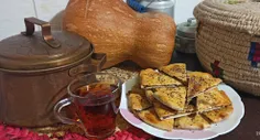 نان خرمایی خودم پز