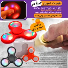 اسپینر چراغ دار(قیمت:29تومان+8ت هزینه ی پست درب منزل)خارق