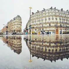 Paris under the rain 