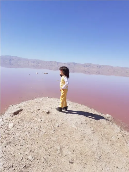شیراز،دریاچه صورتی،دریاچه نمک