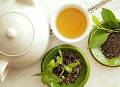 چای سبز و لیمو🌱 🍋 