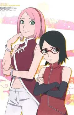 سارادا و ساکورا / Sarada x Sakura