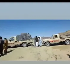 حماسه سوخت‌کش ها در مناطق سیل زده بلوچستان 